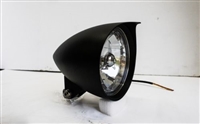 black 5 3/4 stealth pointed headlight