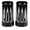 FORK BOOT COVERS BLACK CONTRAST