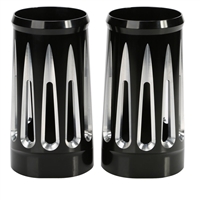 FORK BOOT COVERS BLACK CONTRAST