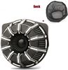 GUAGE BLACK CONTAST AIR CLEANER SPORTSTERS