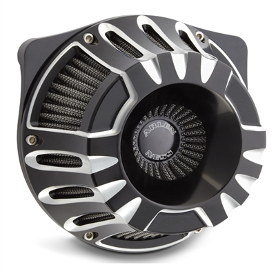 NESS Deep Cut Inverted Air Cleaner 08-UP FLT BAGGERS