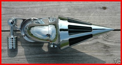 SPIKE AIR CLEANER FOR S&S CARB WITH BILLET BREATHERS