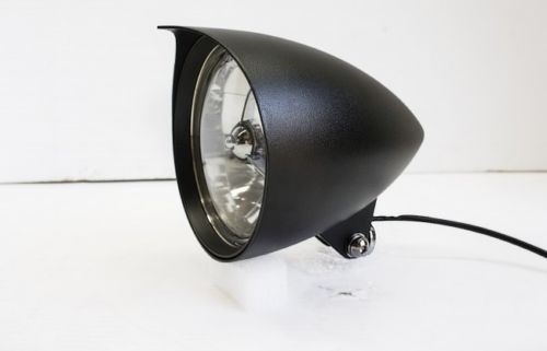 black 5 3/4 stealth pointed headlight